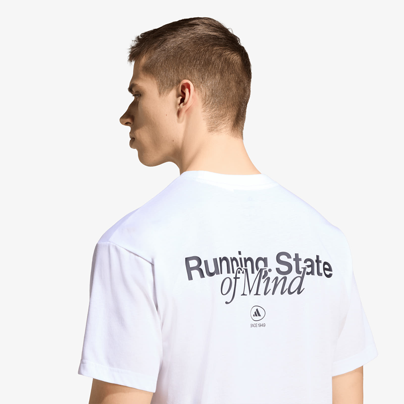 T-Shirts adidas Running State Of Mind Graphic T-Shirt UNISEX White/ Black