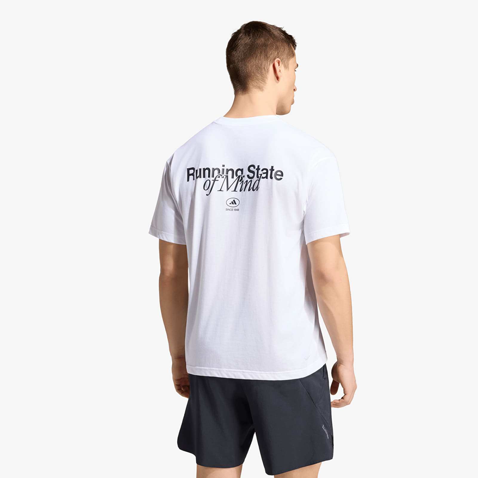 T-Shirts adidas Running State Of Mind Graphic T-Shirt UNISEX White/ Black