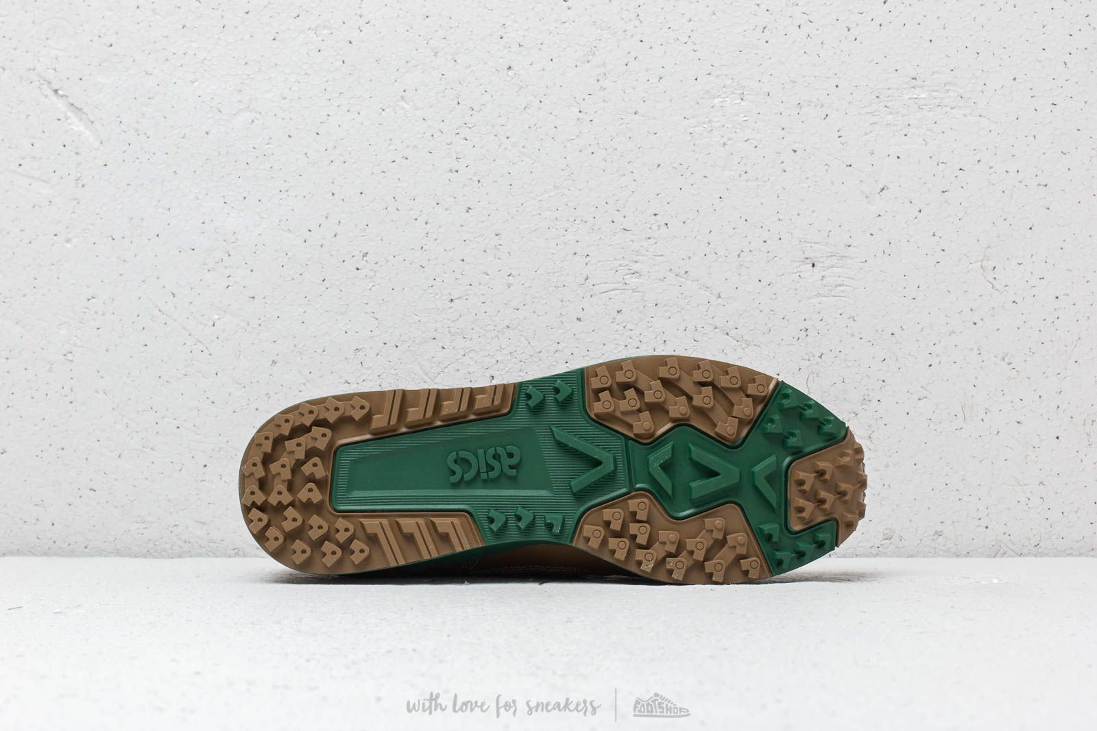 Asics gel-lyte mt chestnut/ hunter green top