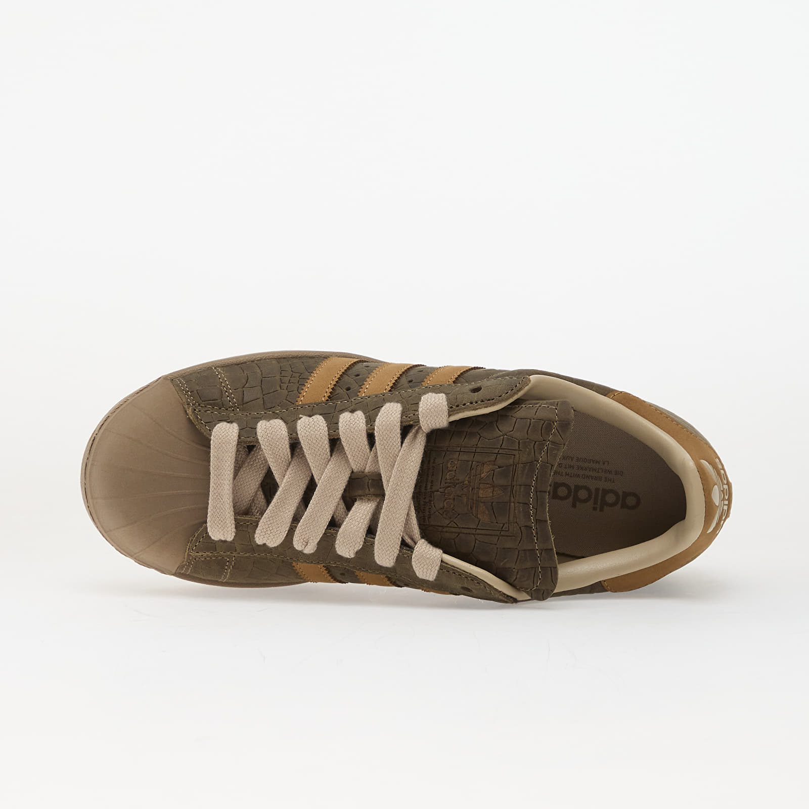 Men's shoes adidas Superstar II Khaki Six/ Cardboard/ Khaki Three