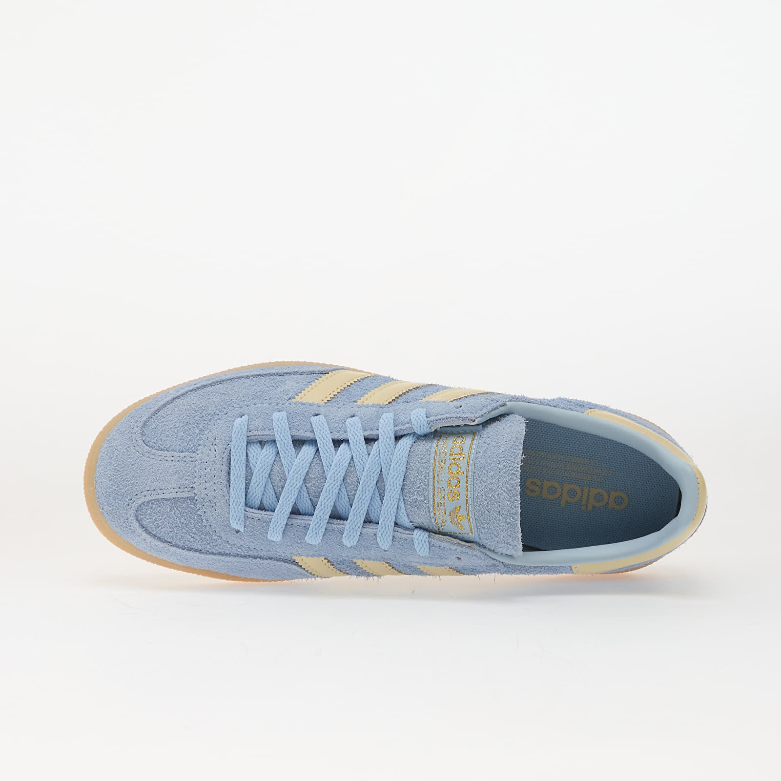 Damen Sneaker und Schuhe adidas Handball Spezial Clear Sky/ Warm Vanilla/ Gold Met.