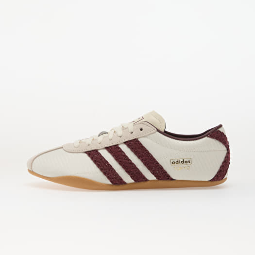 adidas Tokyo Off White/ Maroon/ Gum 3