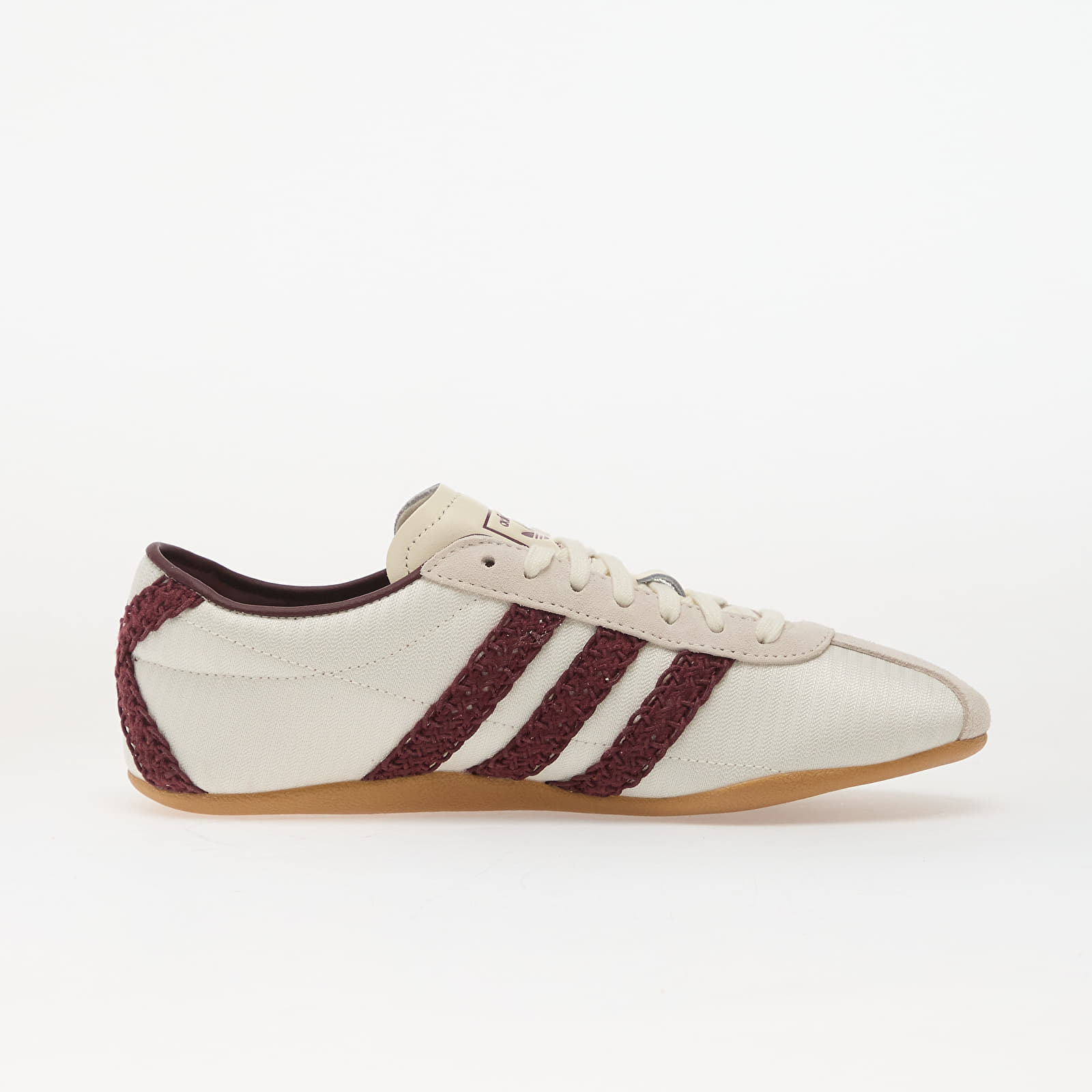Chaussures et baskets femme adidas Tokyo Off White/ Maroon/ Gum 3