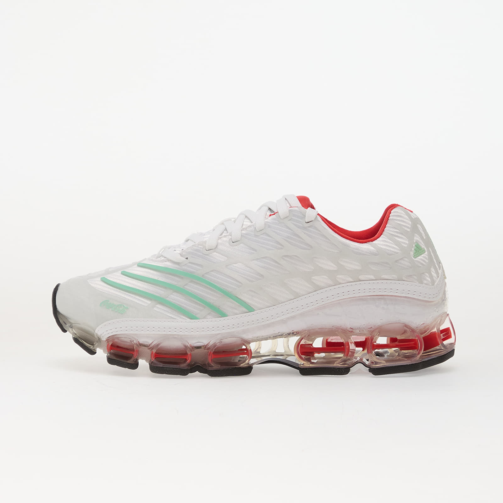 Men's shoes adidas X Coca-Cola Megaride F50 Ftwr White/ Ice Green/ Silver Met.