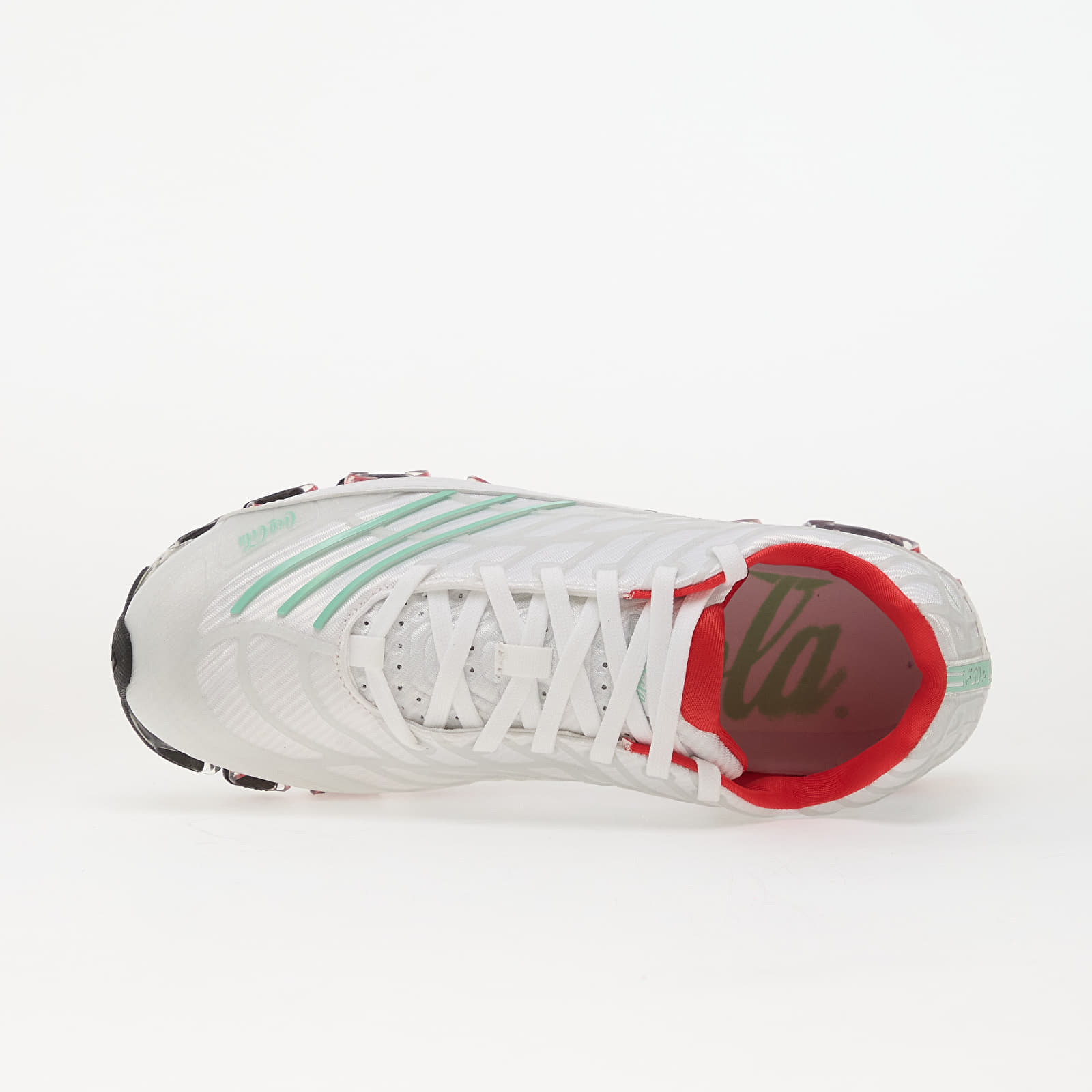 Men's shoes adidas X Coca-Cola Megaride F50 Ftwr White/ Ice Green/ Silver Met.
