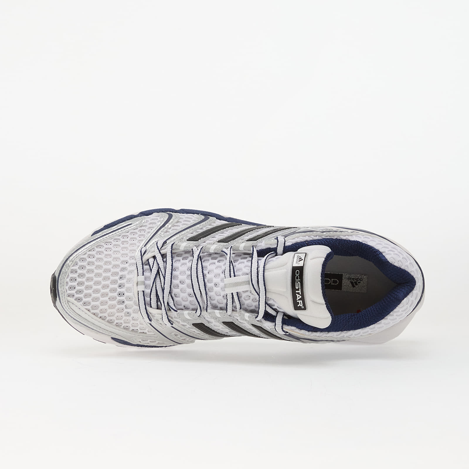 Herenschoenen adidas Adistar Control 5 Ftwr White/ Core Black/ Dark Blue