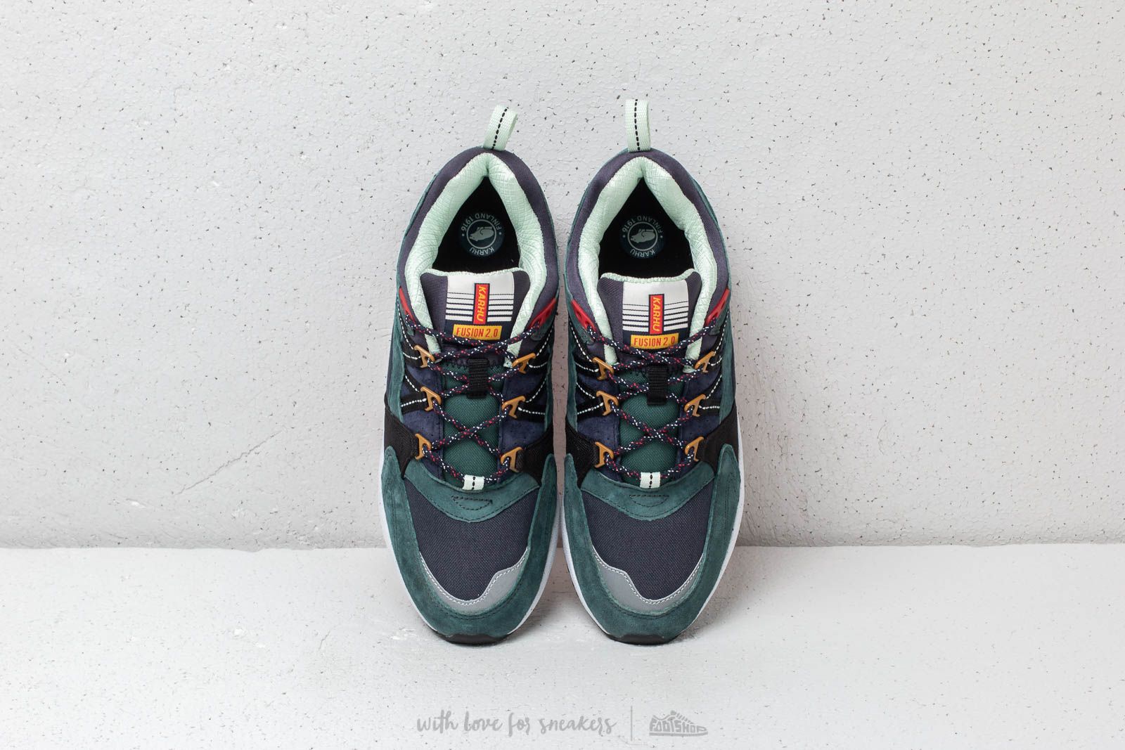 Herren Sneaker und Schuhe Karhu Fusion 2.0 Green Gables/ Night Sky