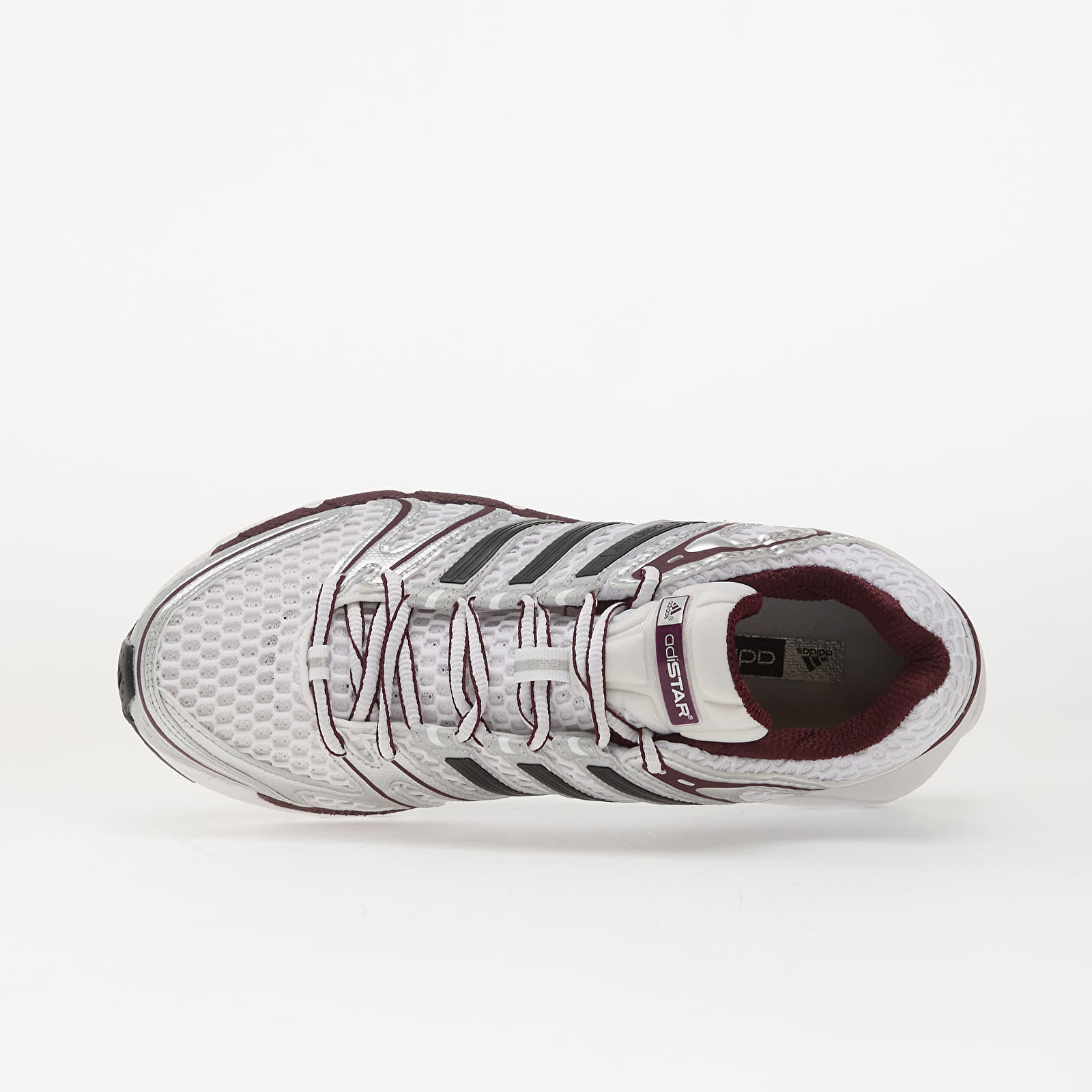 Herenschoenen adidas Adistar Control 5 Ftwr White/ Core Black/ Maroon