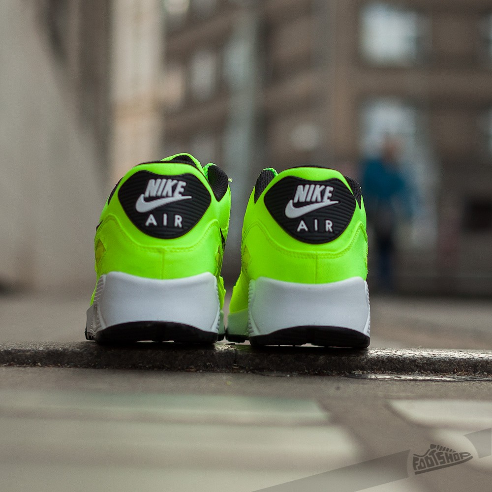 Women's shoes Nike Air Max 90 FB (GS) Volt/ Black/ Electro Green