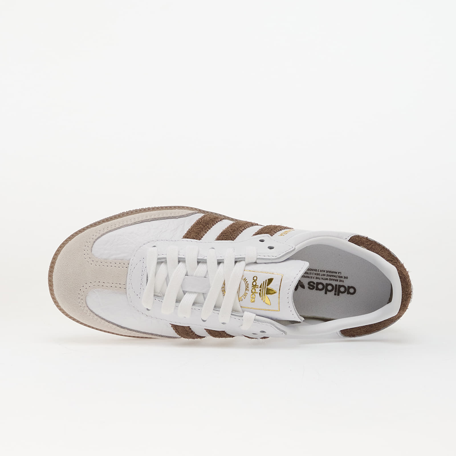 Chaussures et baskets femme adidas Samba Og Ftwr White/ Earth Strata/ Gum5