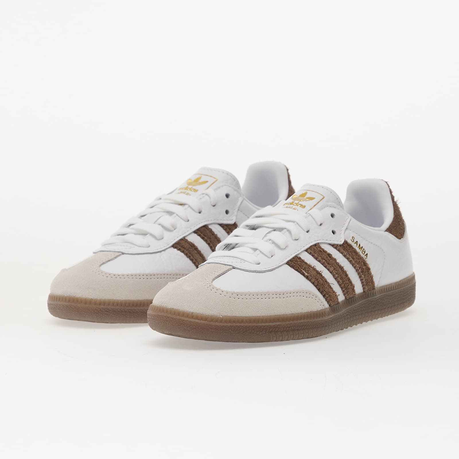 Chaussures et baskets femme adidas Samba Og Ftwr White/ Earth Strata/ Gum5