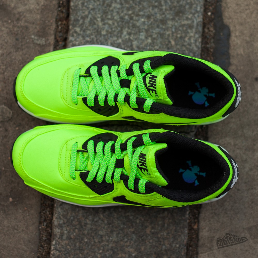 Women's shoes Nike Air Max 90 FB (GS) Volt/ Black/ Electro Green