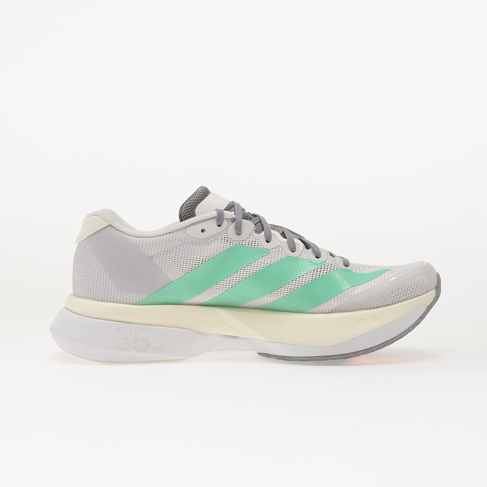Women's shoes adidas Adizero Boston 13 Dash Grey/ Pulse Mint/ Haze Coral