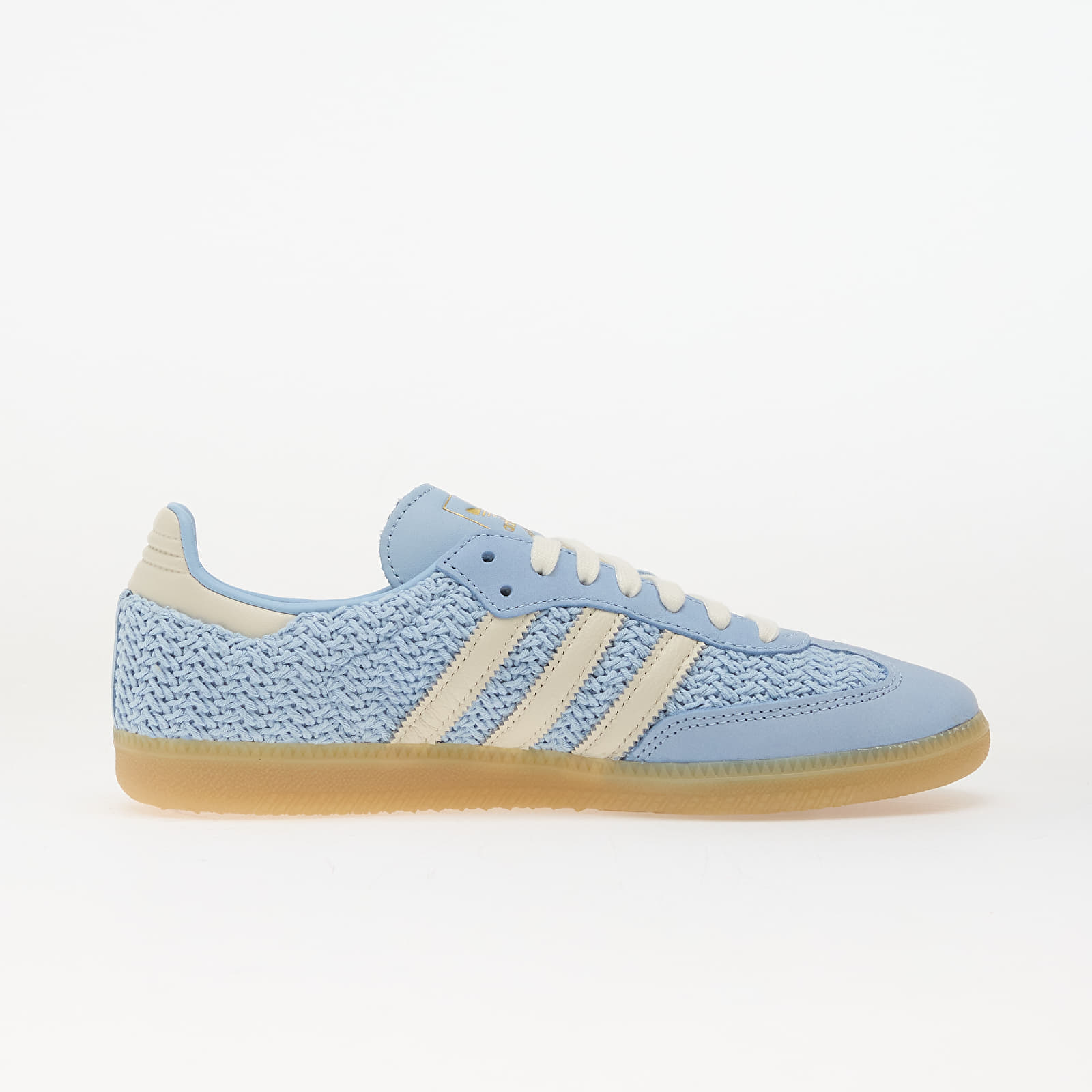 Chaussures et baskets femme adidas Samba Og Clear Sky/ Off White/ Gum 3