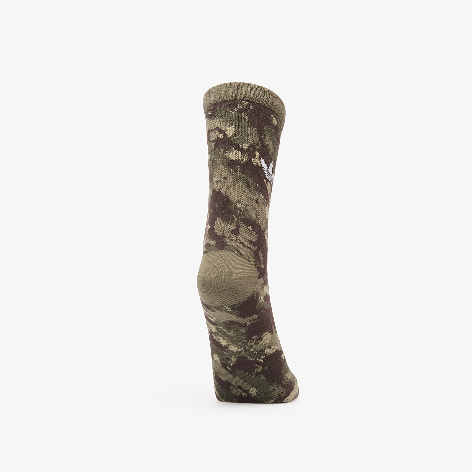 Socks adidas Camo Crew Sock 2-Pack Olive Strata/ Aurora Coffee