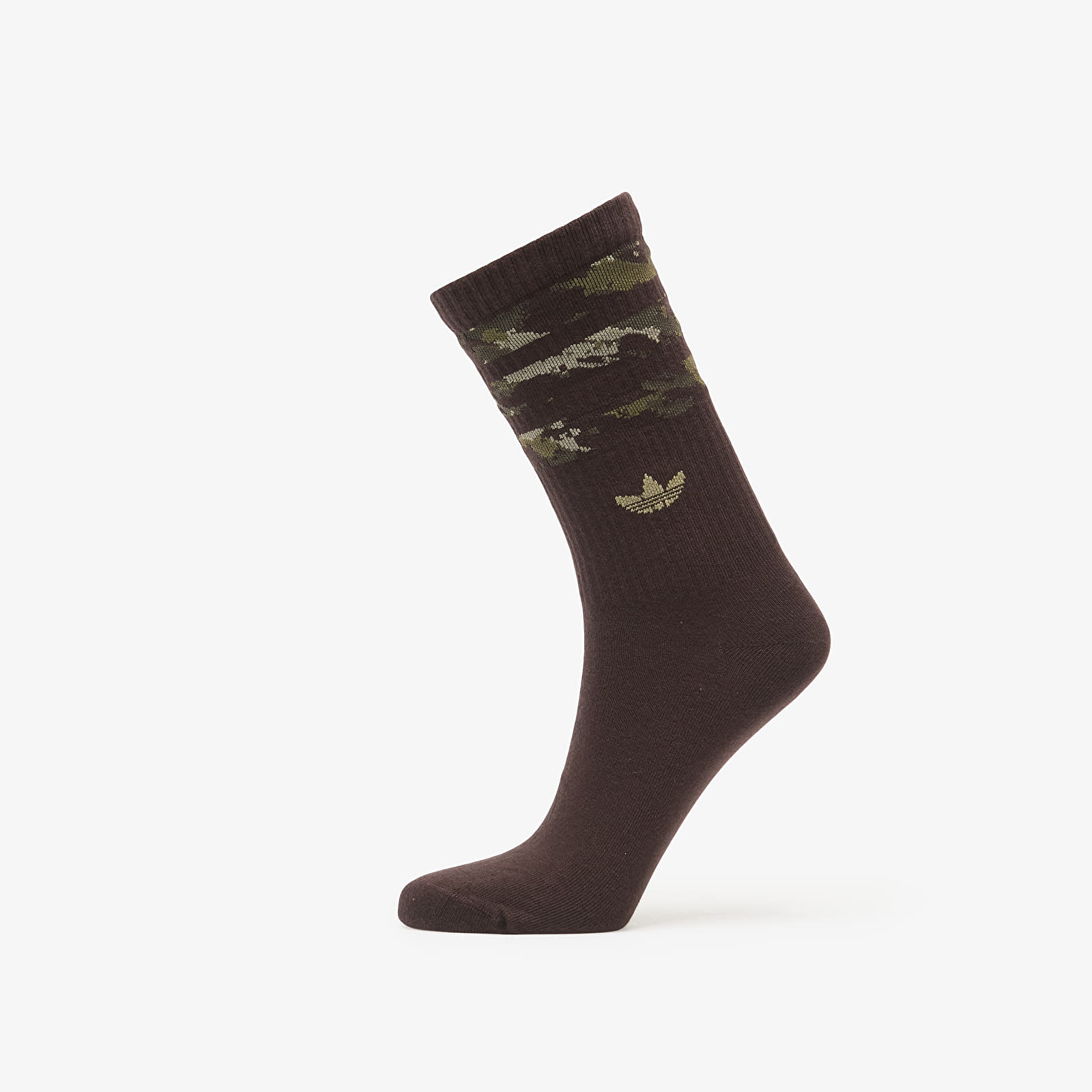 Socks adidas Camo Crew Sock 2-Pack Olive Strata/ Aurora Coffee
