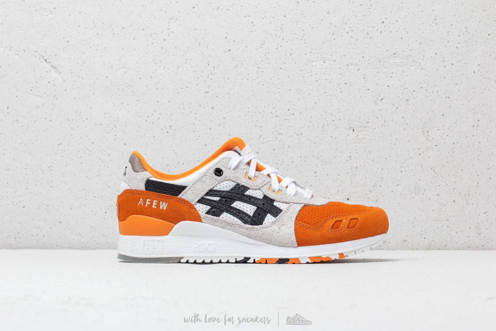 Men's shoes Asics x Afew x Beams Gel-Lyte III Orange/ Black