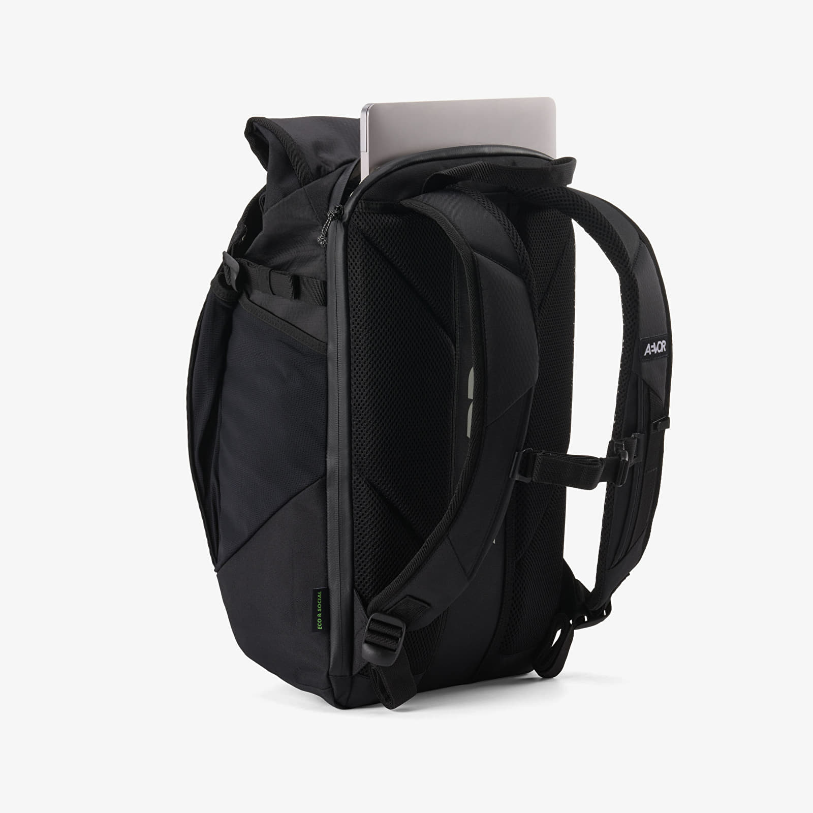 Sac à dos homme AEVOR Roll Pack 2.0 Proof Black