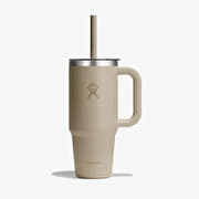 Hydro Flask 710 ml Travel Tumbler Clear Lid Oat