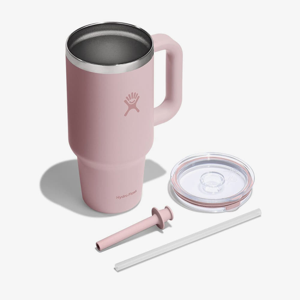 Thermosbekers Hydro Flask 950 ml Travel Tumbler Clear Lid Trillium