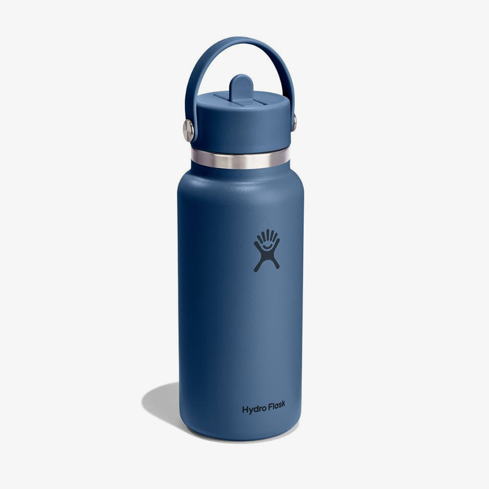 Drinking bottles Hydro Flask 950 ml Wide Flex Straw Cap Harbor Blue