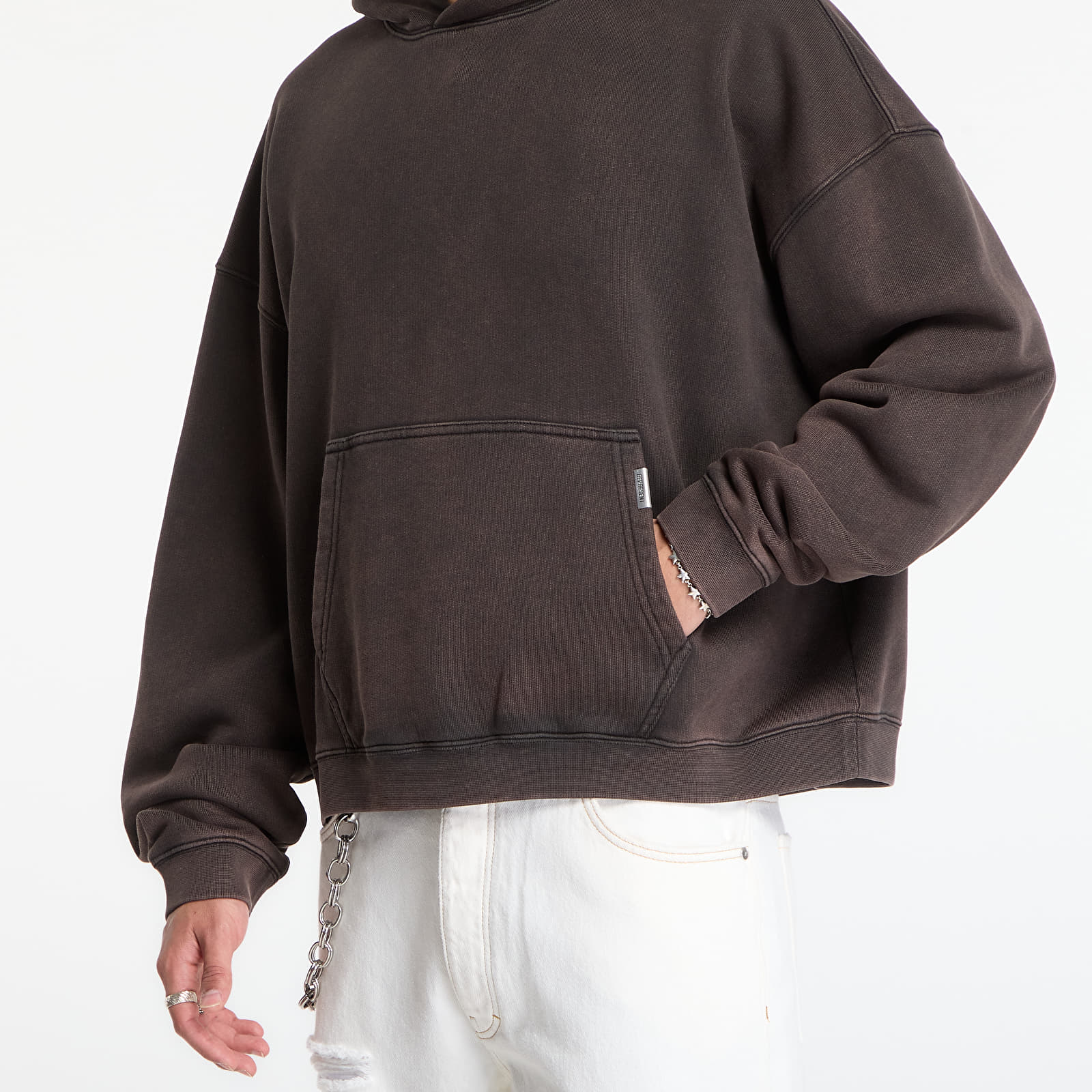 Hoodies and sweatshirts  Represent Initial Boxy Hoodie UNISEX Coffee
