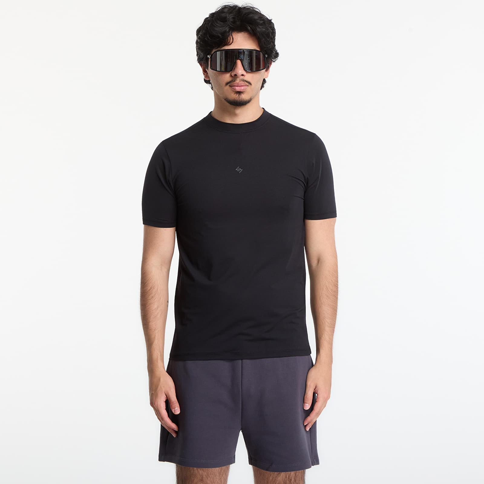 Pólók REPRESENT 247 Dna Mesh Tee UNISEX Jet Black
