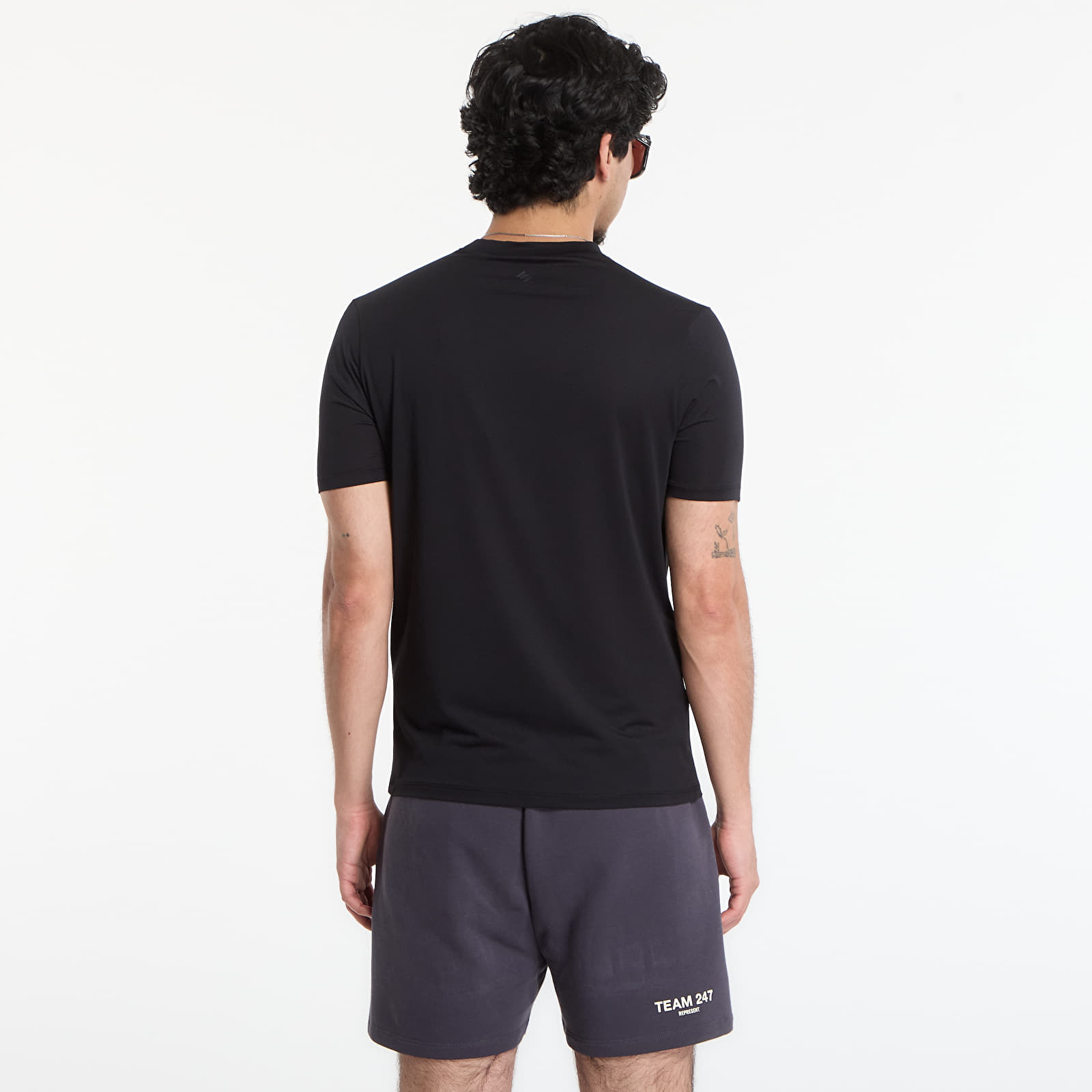 Pólók REPRESENT 247 Dna Mesh Tee UNISEX Jet Black