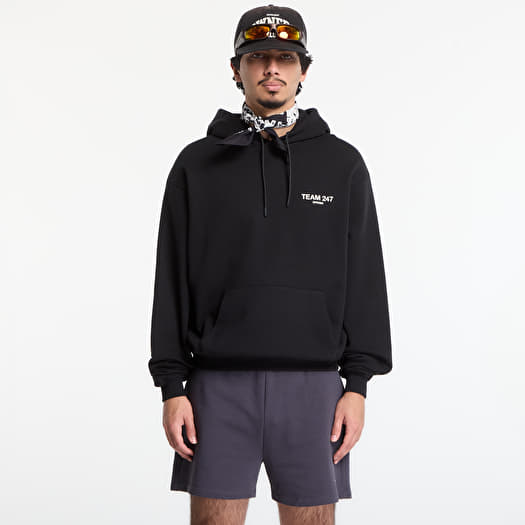 Sweatshirt REPRESENT 247 Team Oversized Hood UNISEX Jet Black