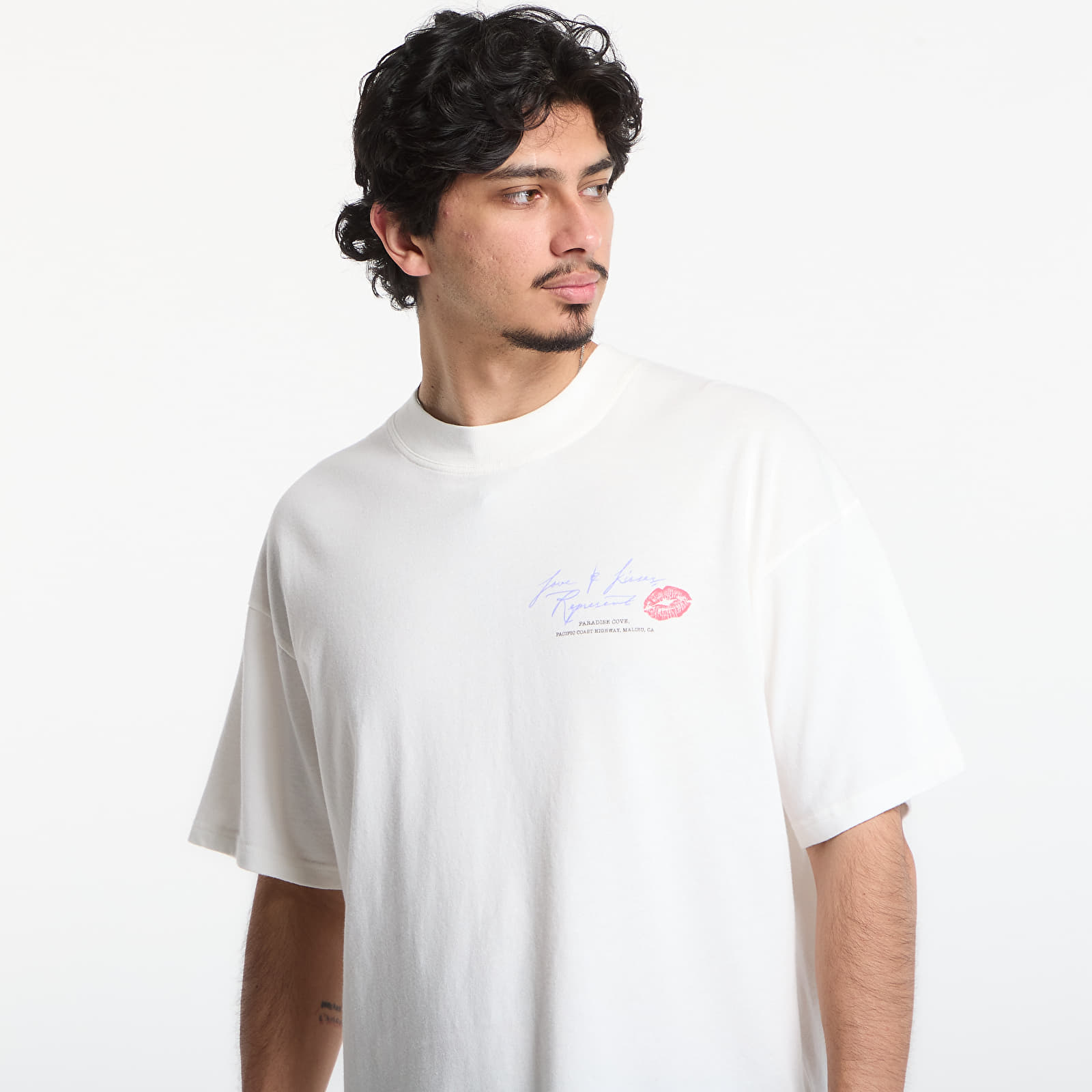 T-shirts  Represent Love And Kisses Tshirt UNISEX Flat White