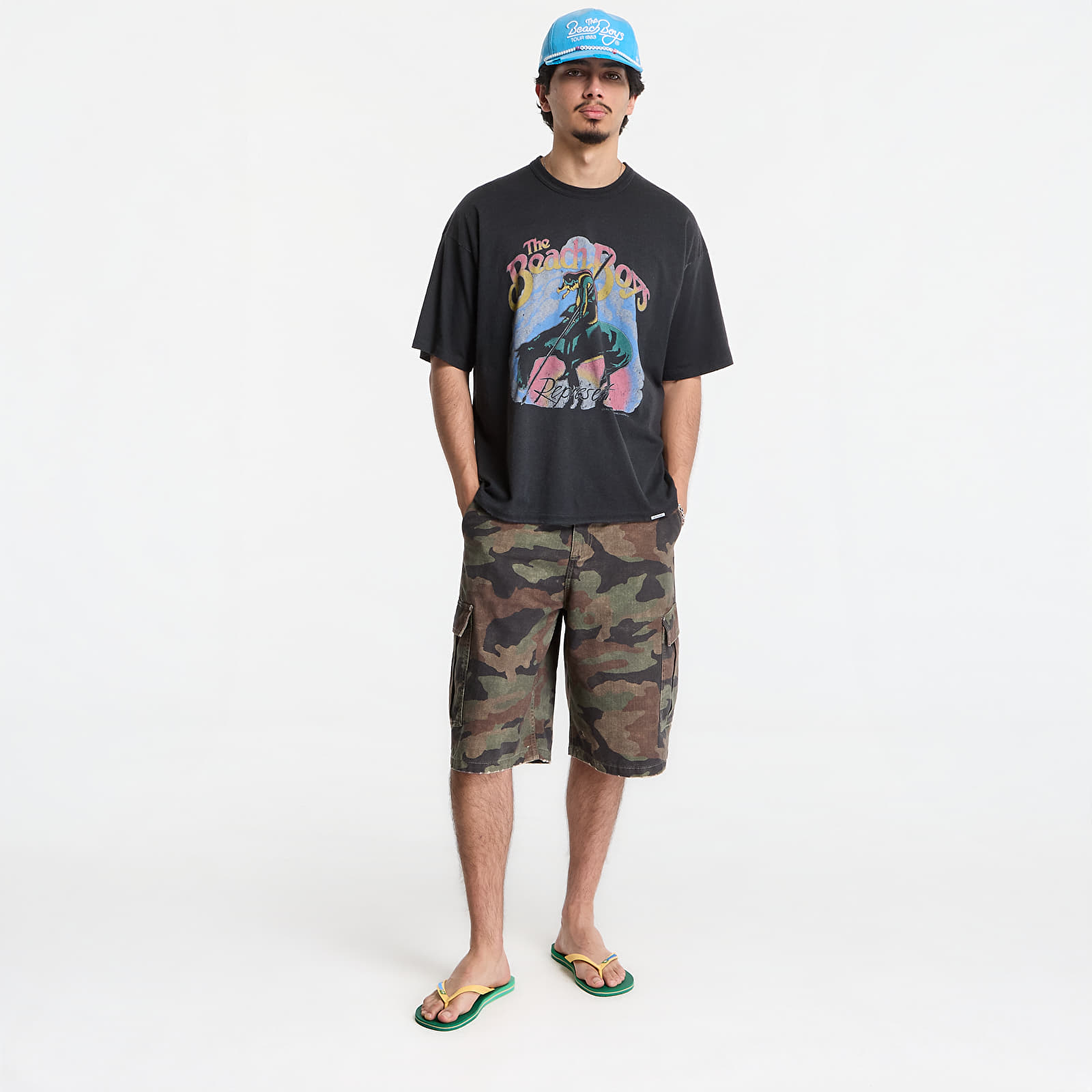 T-shirts Represent Beach Boys Endless Summer T-Shirt UNISEX Stained Black