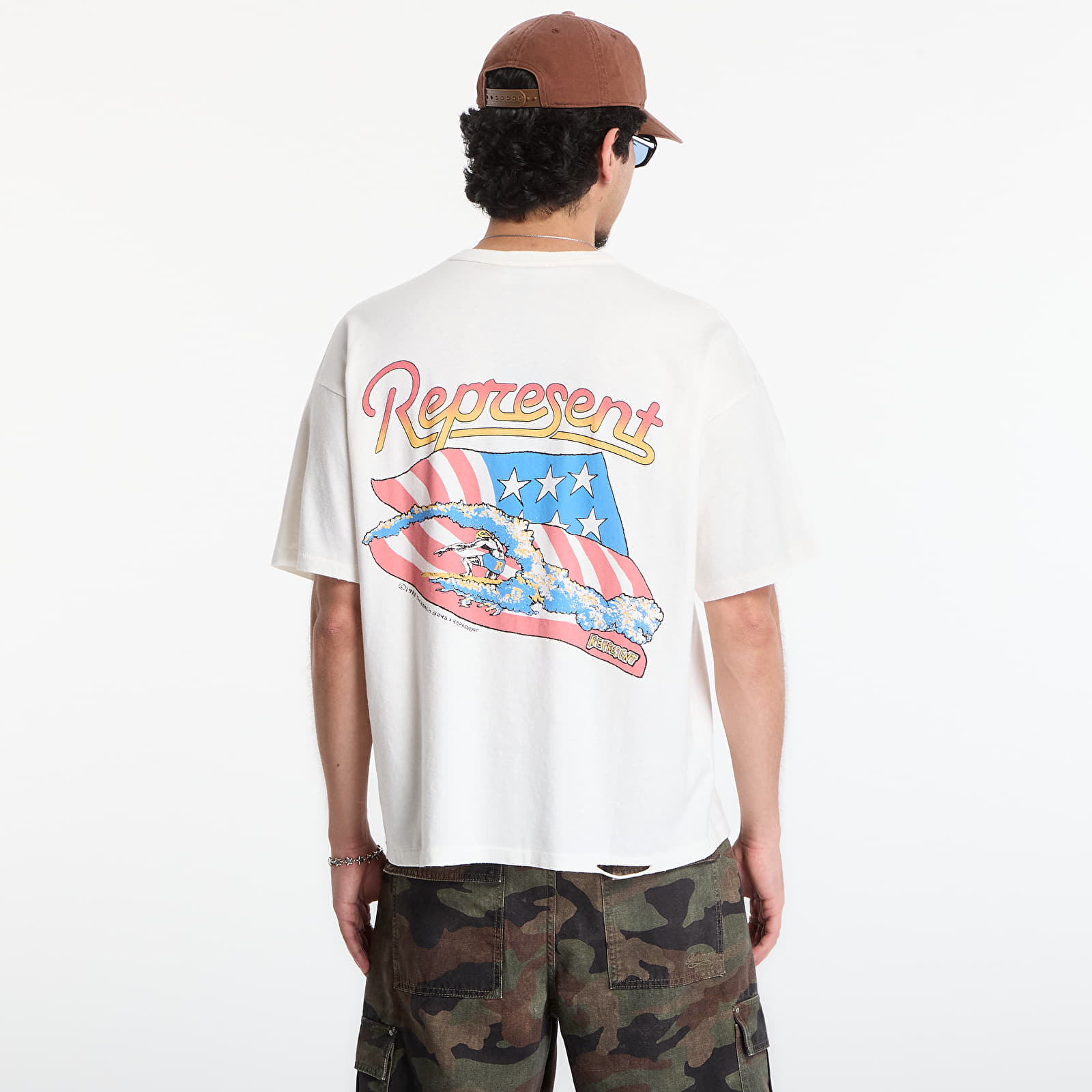 T-shirts Represent Beach Boys Americas Band T-Shirt UNISEX Flat White