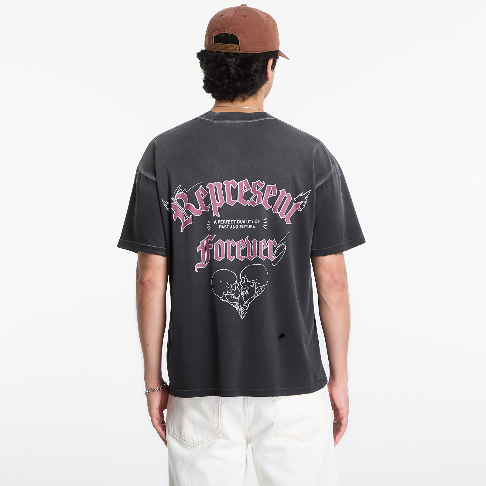 T-shirts Represent Duality T-Shirt UNISEX Washed Black
