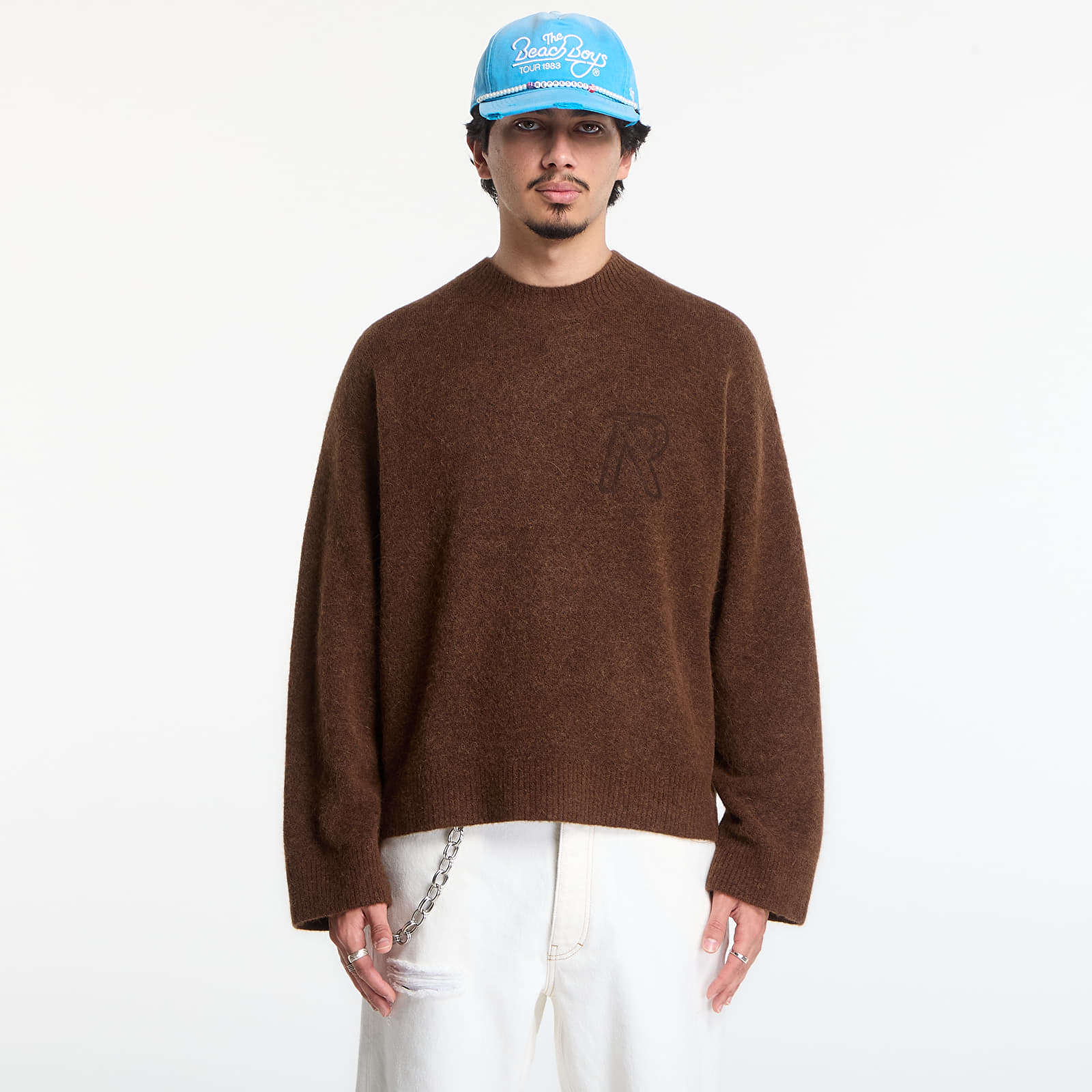Pulls Represent Logo Sweater UNISEX Chocolate