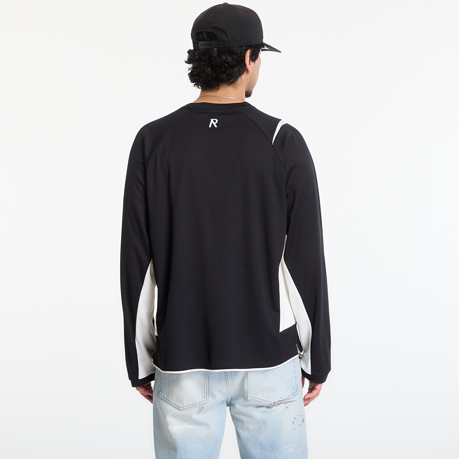 Koszulki REPRESENT Star Football Long Sleeved UNISEX Jet Black