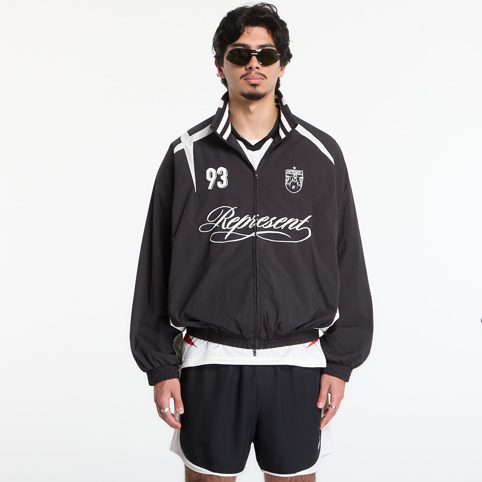 Jackets REPRESENT Woven Track Star Jacket UNISEX Jet Black