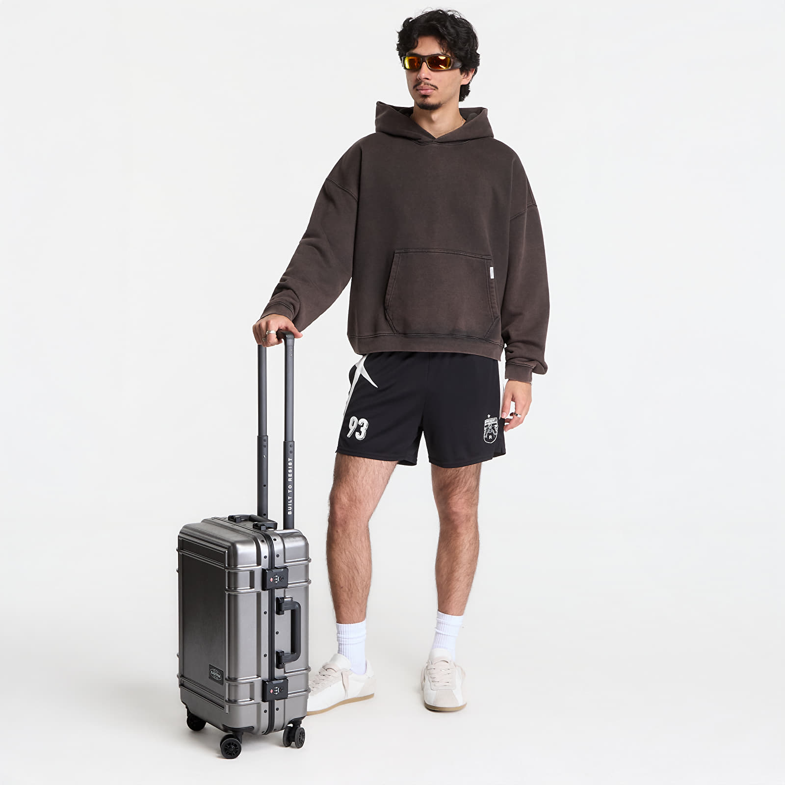 Shorts REPRESENT Star Football Panelled Shorts Jet Black
