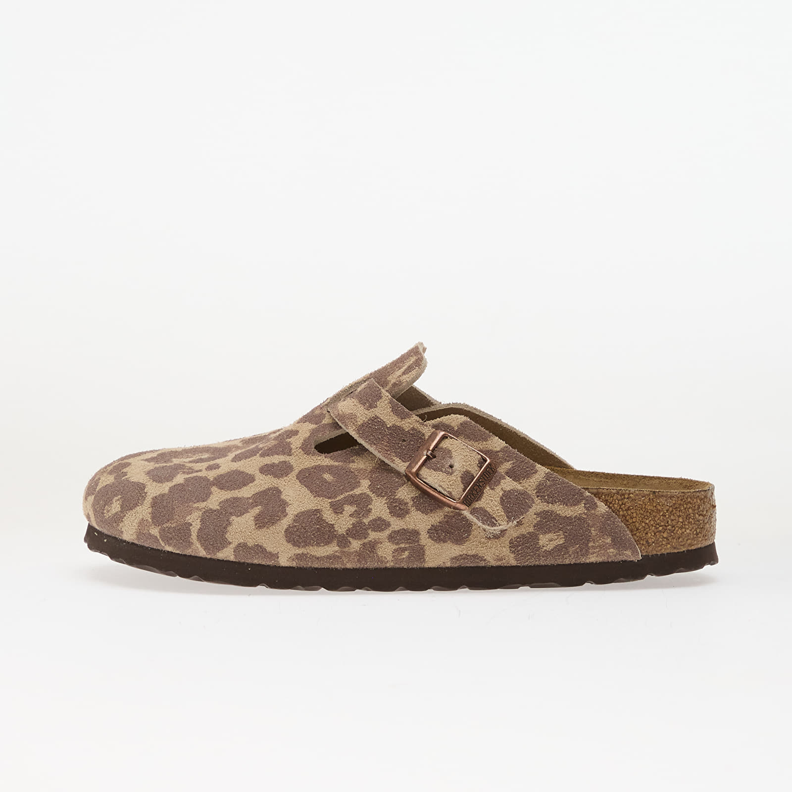 Scarpe donna Birkenstock Boston Print LEVE Leo Sandcastle