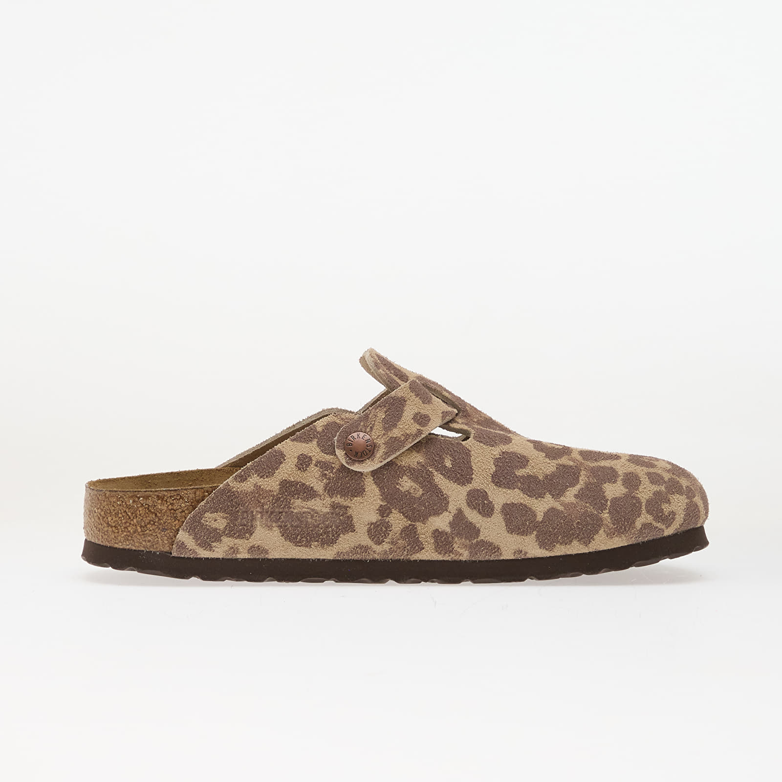 Scarpe donna Birkenstock Boston Print LEVE Leo Sandcastle