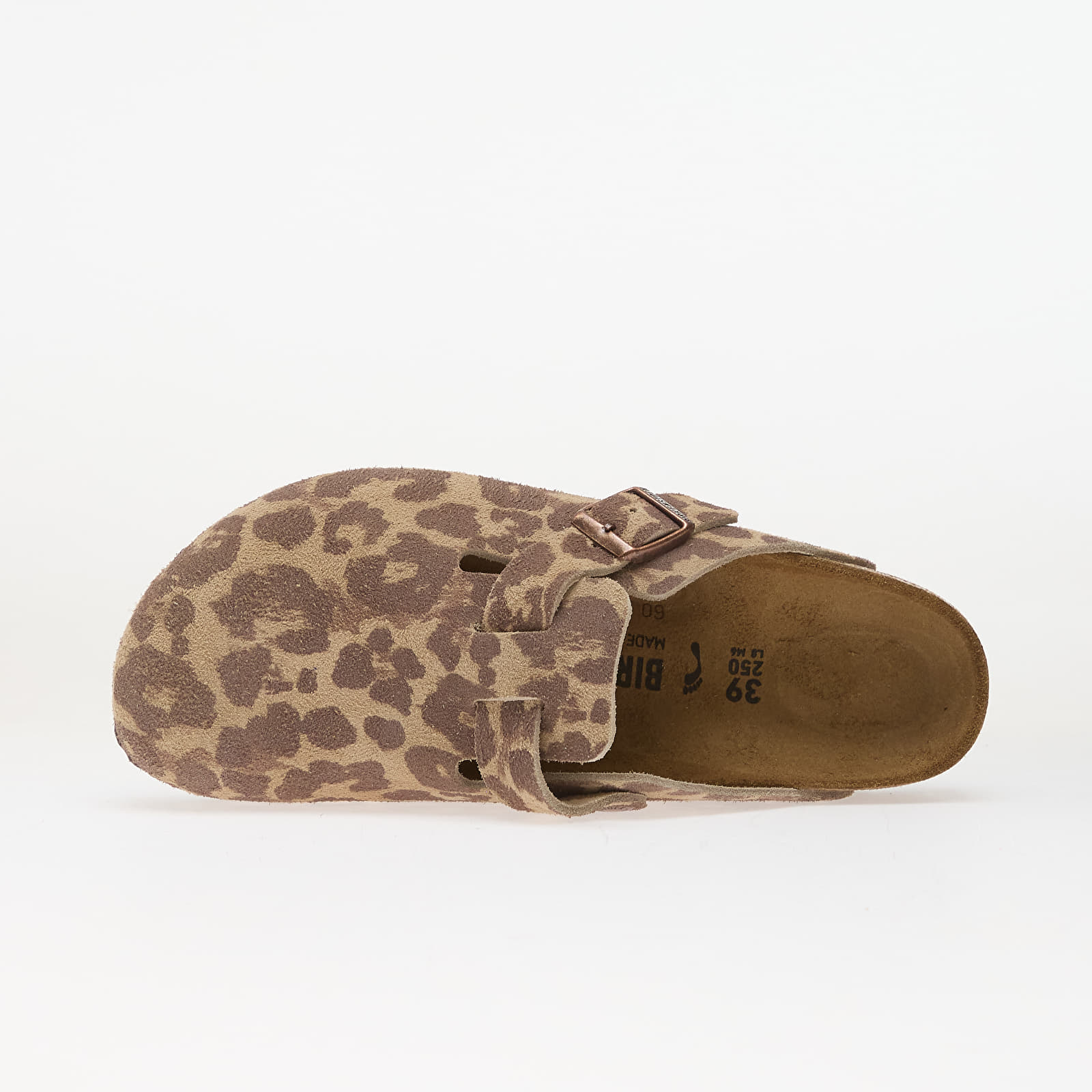 Scarpe donna Birkenstock Boston Print LEVE Leo Sandcastle