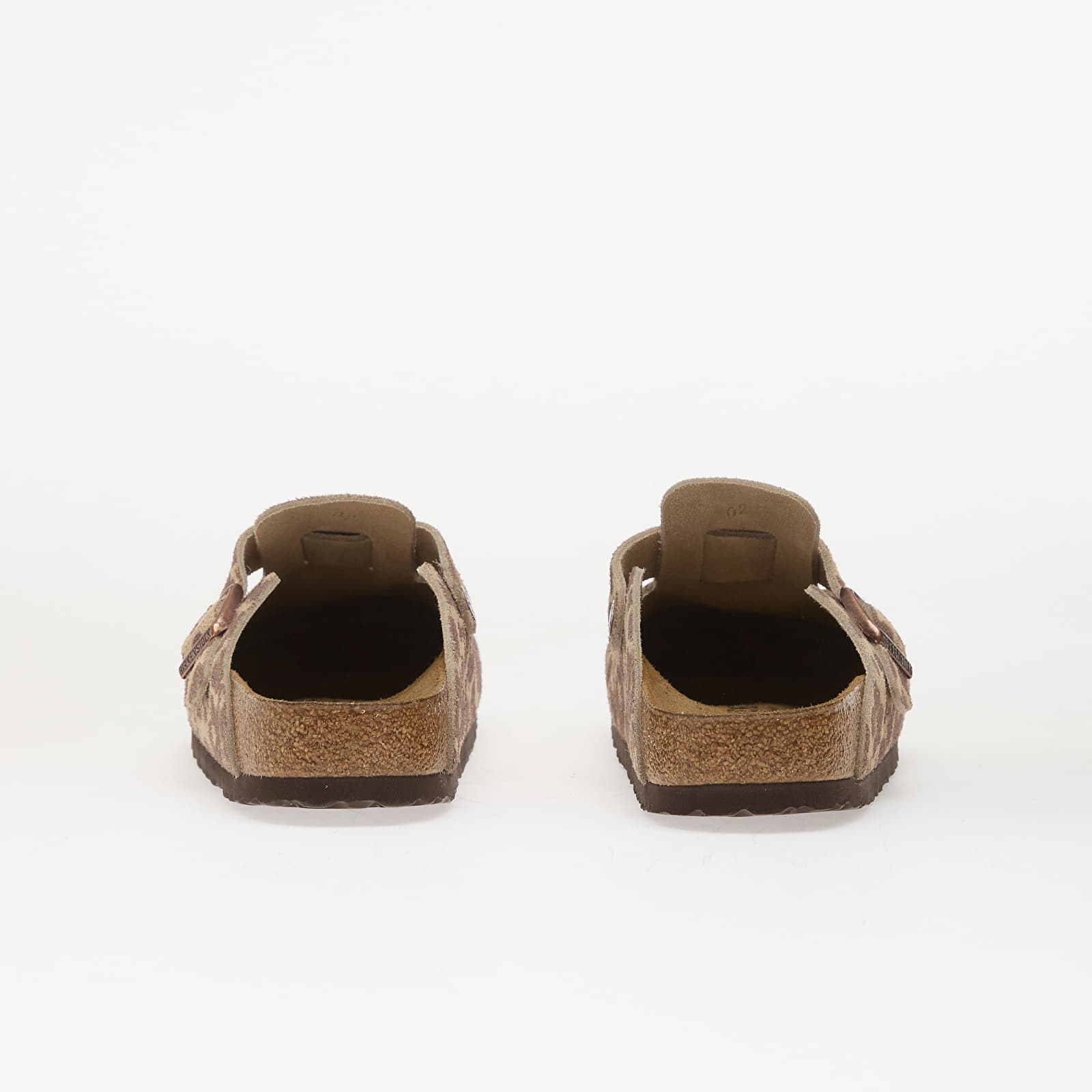Scarpe donna Birkenstock Boston Print LEVE Leo Sandcastle