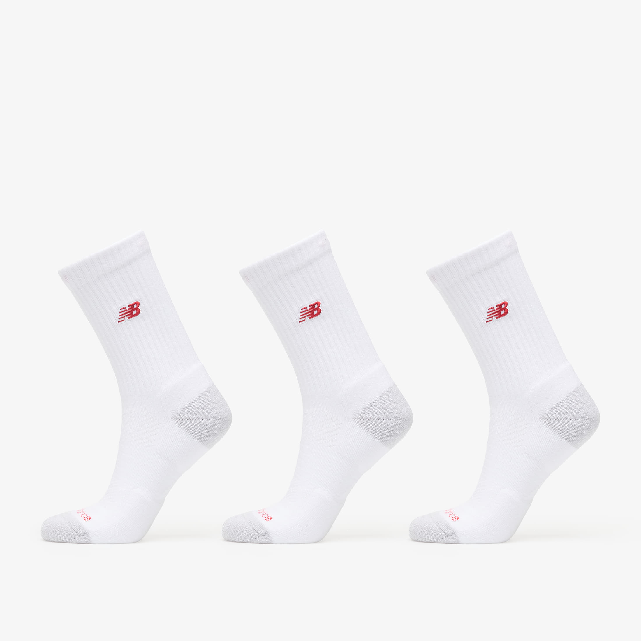 Чорапи New Balance Active Premium Crew 3 Pack White M