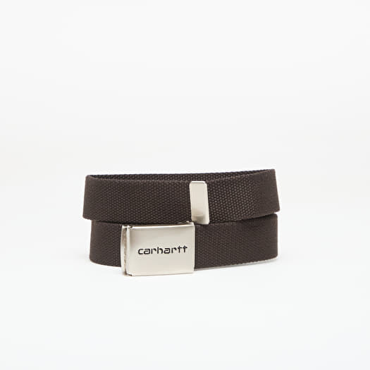 Carhartt WIP Clip Belt Chrome Tobacco