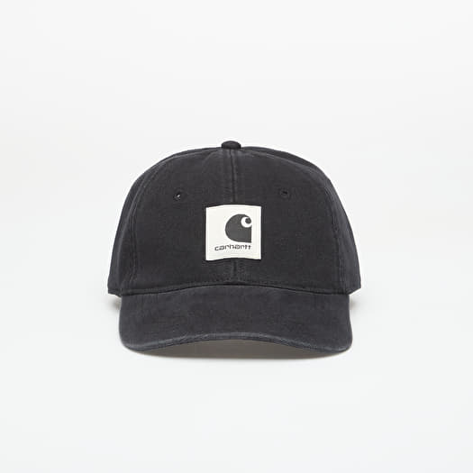 Carhartt WIP Canvas Cap Black Stone Washed