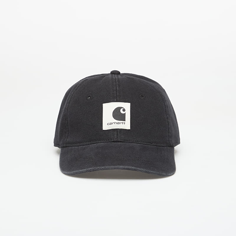 Carhartt WIP Canvas Cap Black Stone Washed