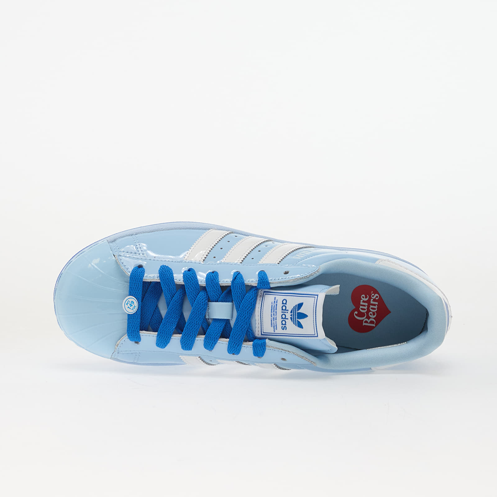 Chaussures et baskets femme adidas x Care Bears Superstar II Clear Sky/ Ftwr White/ Bluebird