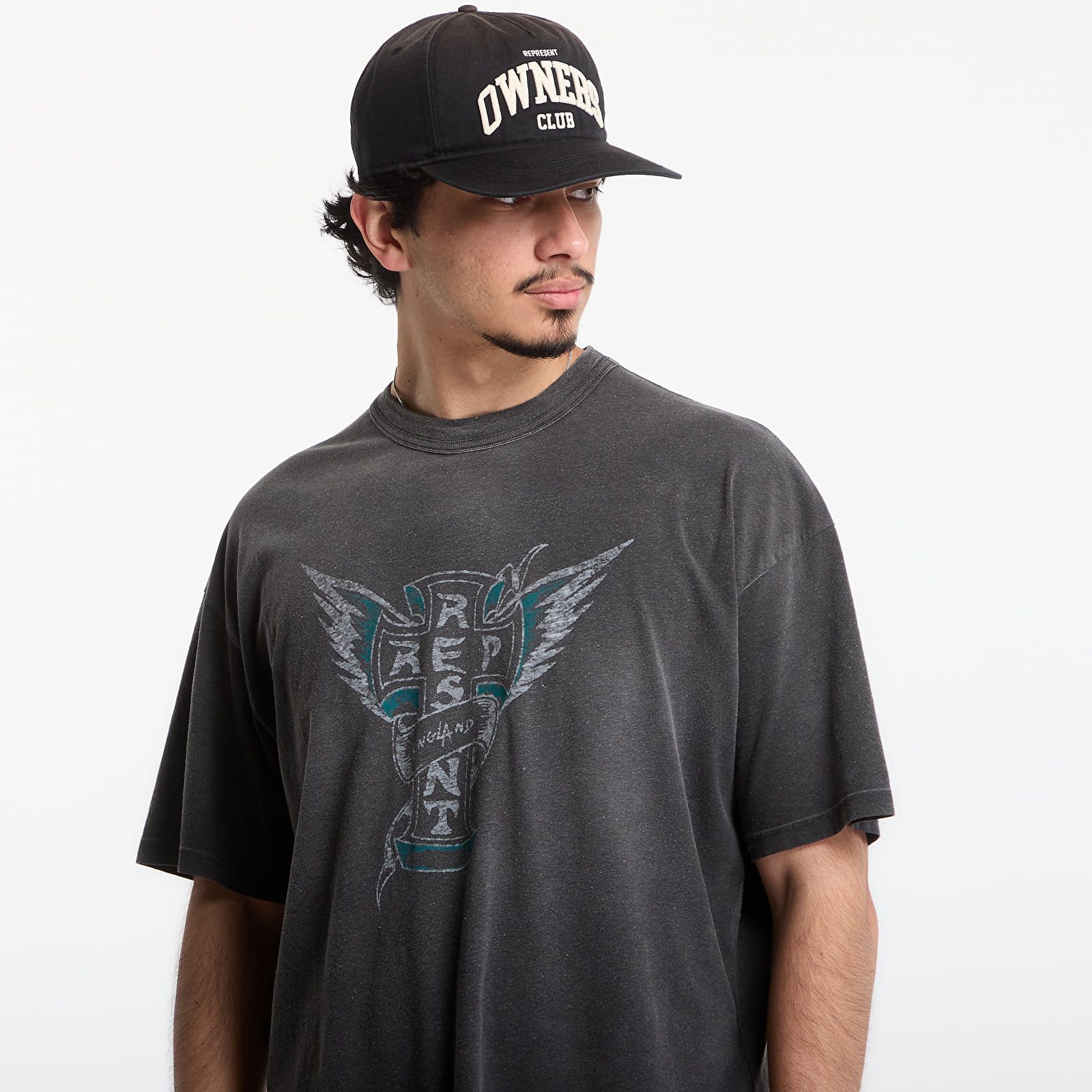 T-shirts Represent Westside Tshirt UNISEX Stained Black