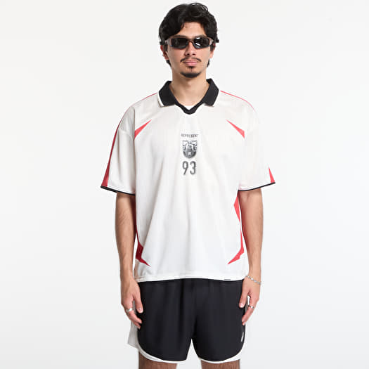 REPRESENT Spike Football Top UNISEX Flat White