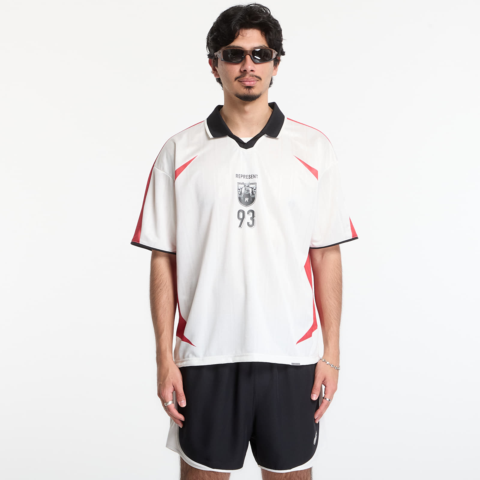Jerseys REPRESENT Spike Football Top UNISEX Flat White