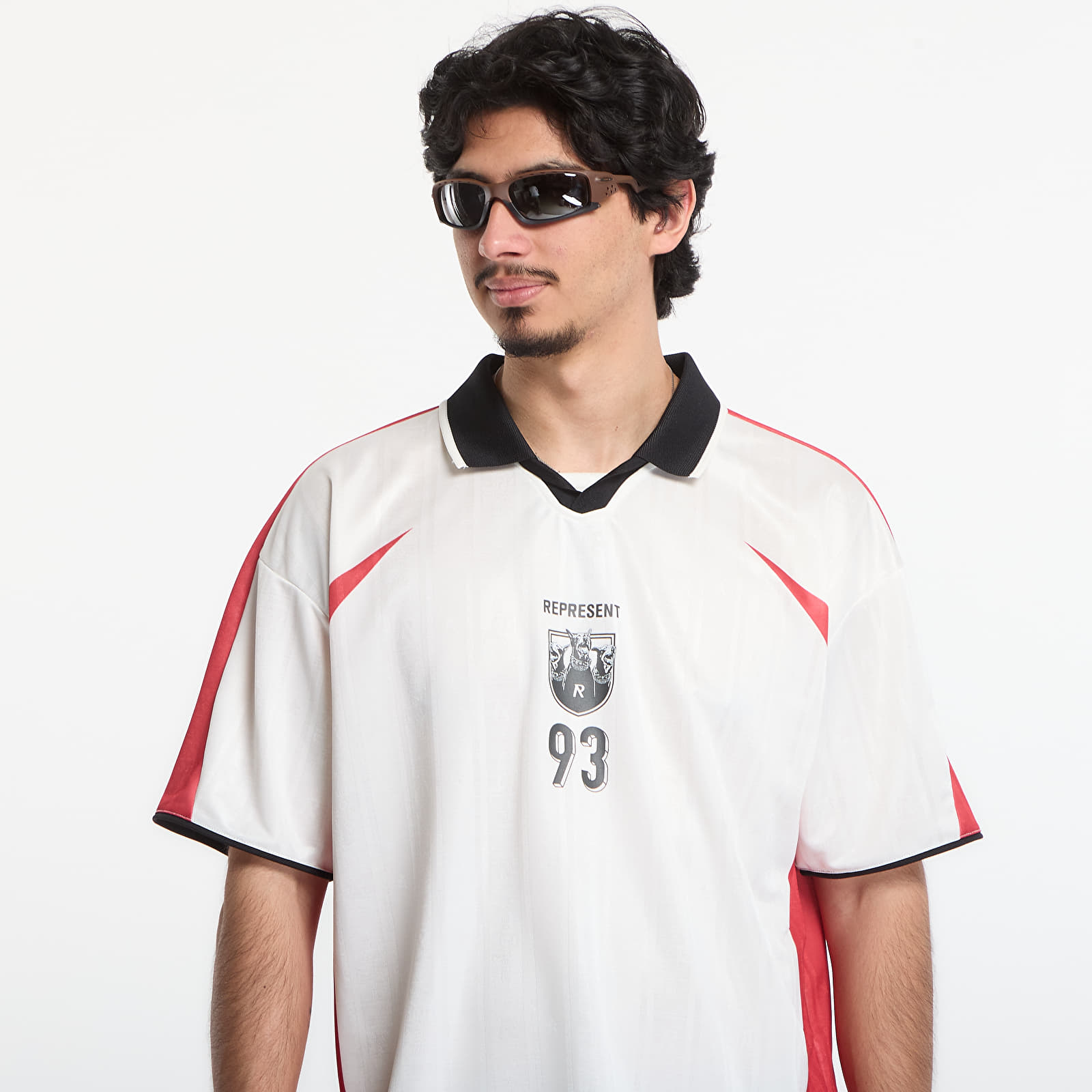 Jerseys REPRESENT Spike Football Top UNISEX Flat White